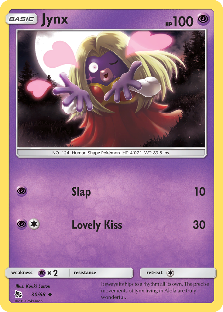 Jynx (30/68) [Sun & Moon: Hidden Fates] | Card Merchant Takapuna