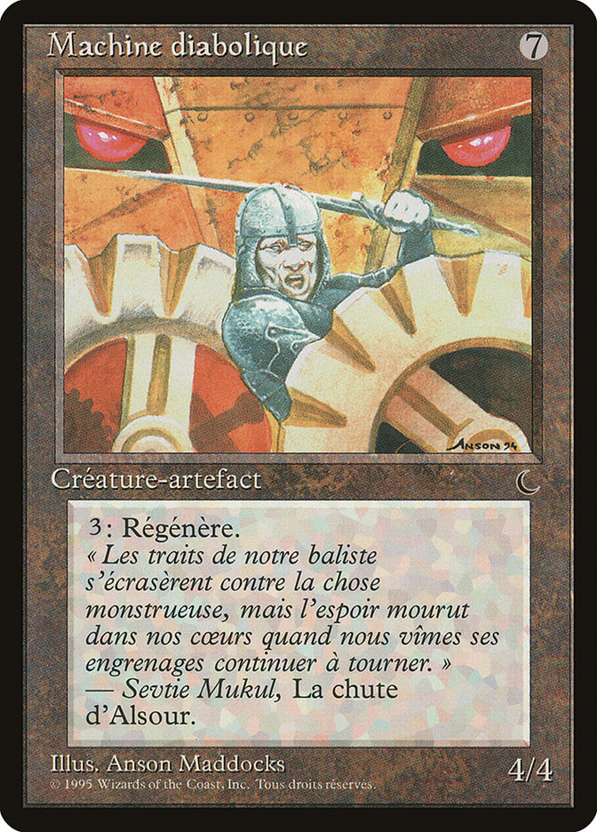 Diabolic Machine (French) - "Machine diabolique" [Renaissance] | Card Merchant Takapuna