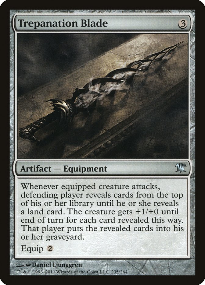 Trepanation Blade [Innistrad] | Card Merchant Takapuna