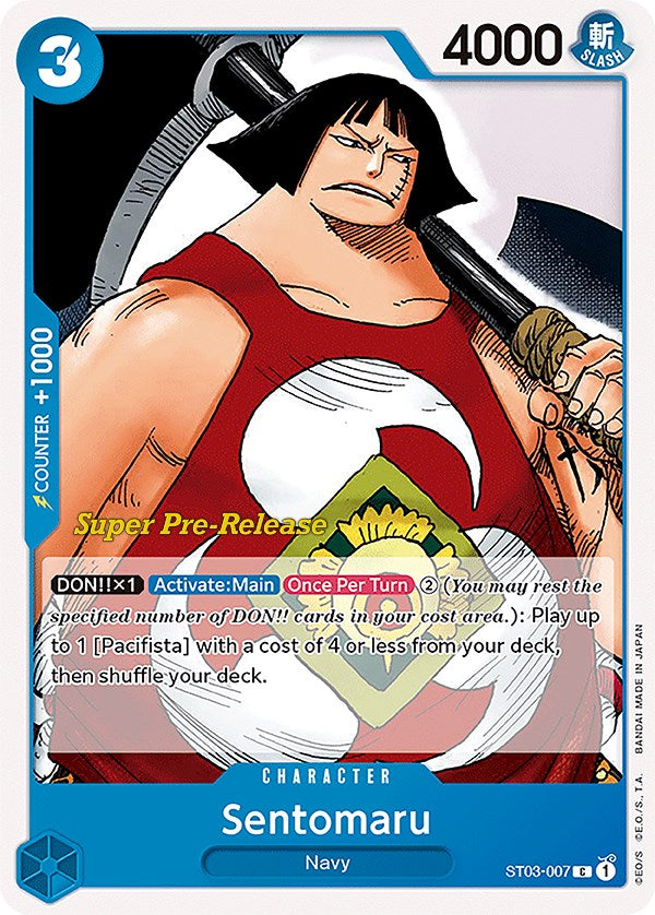 Sentomaru [Super Pre-Release Starter Deck: The Seven Warlords of the Sea] | Card Merchant Takapuna