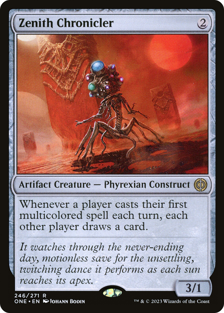Zenith Chronicler [Phyrexia: All Will Be One] | Card Merchant Takapuna