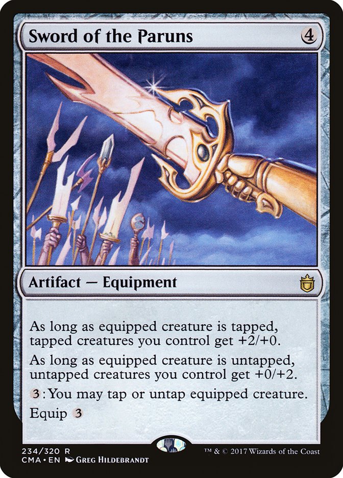 Sword of the Paruns [Commander Anthology] | Card Merchant Takapuna