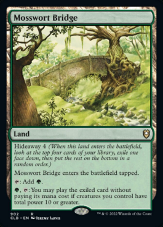 Mosswort Bridge [Commander Legends: Battle for Baldur's Gate] | Card Merchant Takapuna