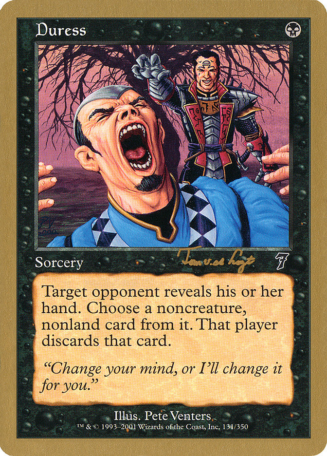 Duress (Tom van de Logt) [World Championship Decks 2001] | Card Merchant Takapuna