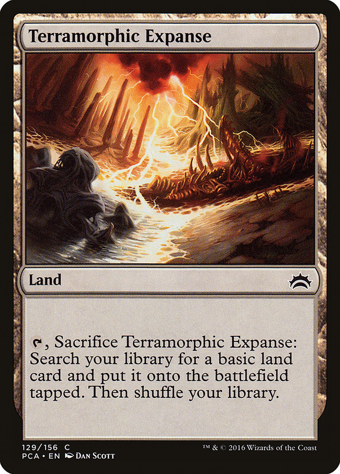 Terramorphic Expanse [Planechase Anthology] | Card Merchant Takapuna