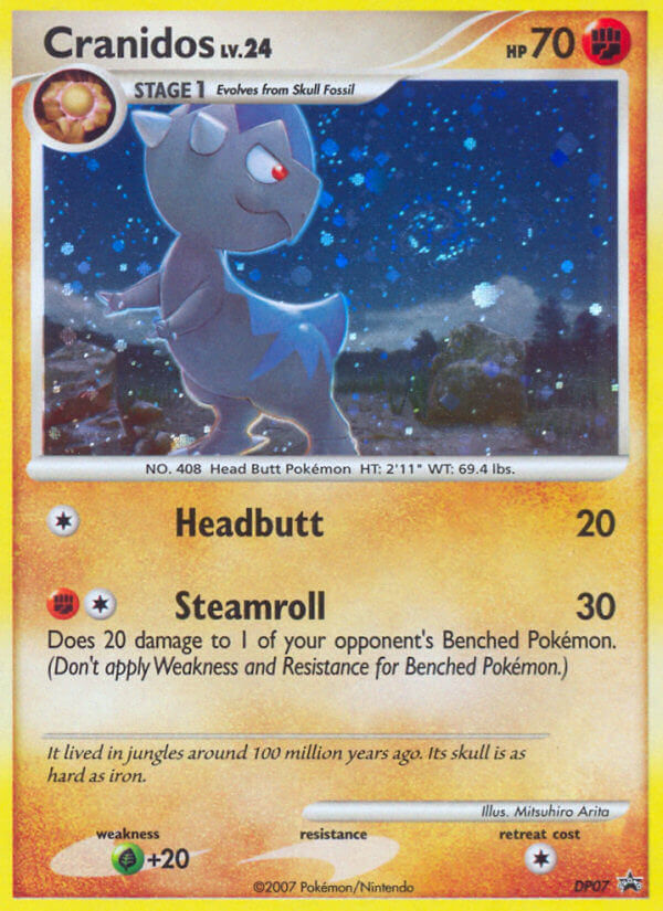 Cranidos (DP07) [Diamond & Pearl: Black Star Promos] | Card Merchant Takapuna