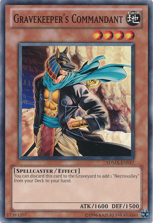 Gravekeeper's Commandant [SDMA-EN017] Common | Card Merchant Takapuna