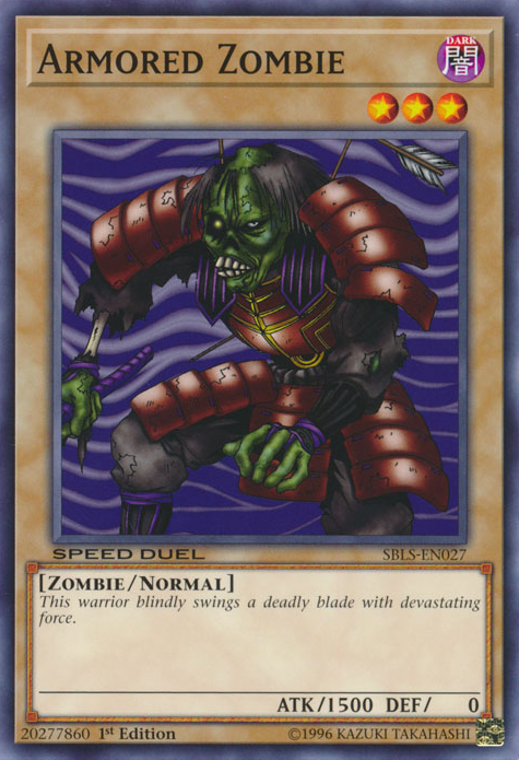 Armored Zombie [SBLS-EN027] Common | Card Merchant Takapuna