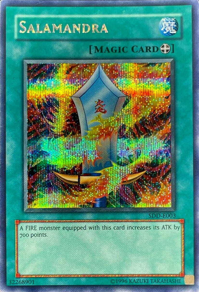 Salamandra [SDD-E003] Prismatic Secret Rare | Card Merchant Takapuna