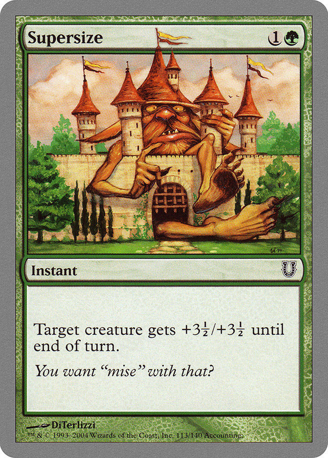 Supersize [Unhinged] | Card Merchant Takapuna