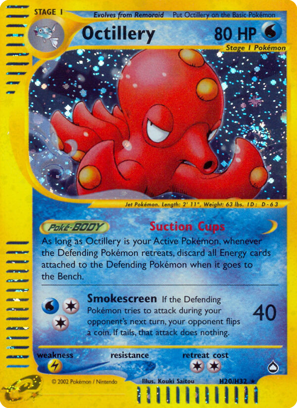 Octillery (H20/H32) [Aquapolis] | Card Merchant Takapuna