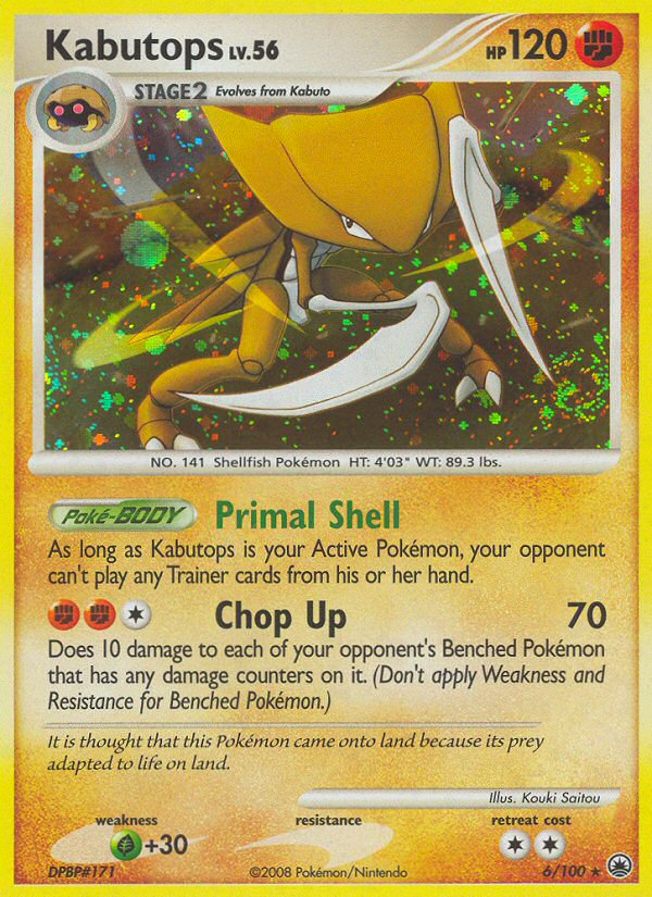 Kabutops (6/100) [Diamond & Pearl: Majestic Dawn] | Card Merchant Takapuna
