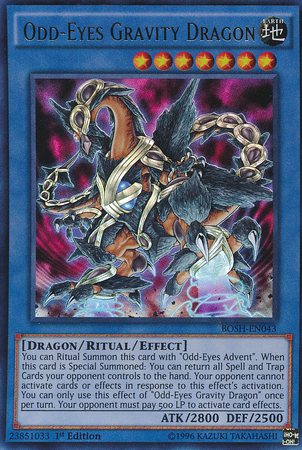 Odd-Eyes Gravity Dragon [BOSH-EN043] Ultra Rare | Card Merchant Takapuna