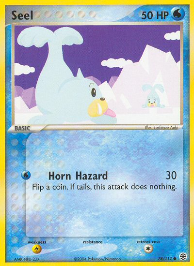 Seel (78/112) [EX: FireRed & LeafGreen] | Card Merchant Takapuna