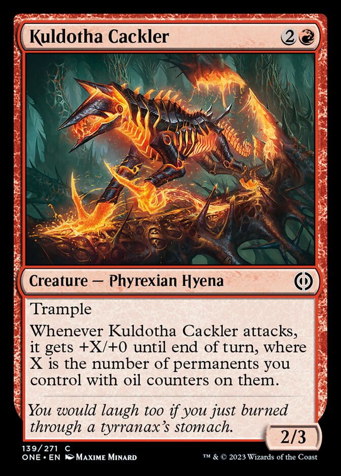 Kuldotha Cackler [Phyrexia: All Will Be One] | Card Merchant Takapuna