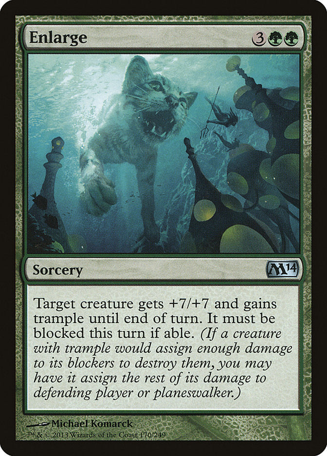 Enlarge [Magic 2014] | Card Merchant Takapuna