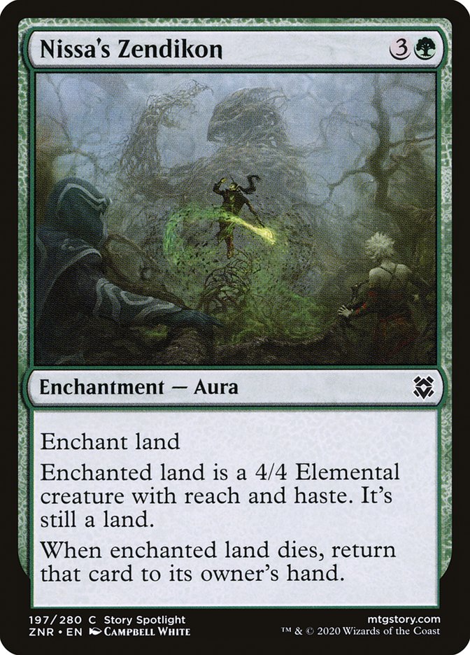 Nissa's Zendikon [Zendikar Rising] | Card Merchant Takapuna