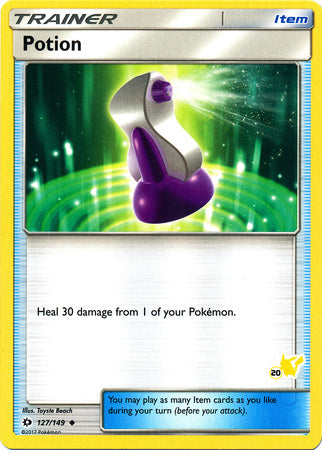 Potion (127/149) (Pikachu Stamp #20) [Battle Academy 2020] | Card Merchant Takapuna