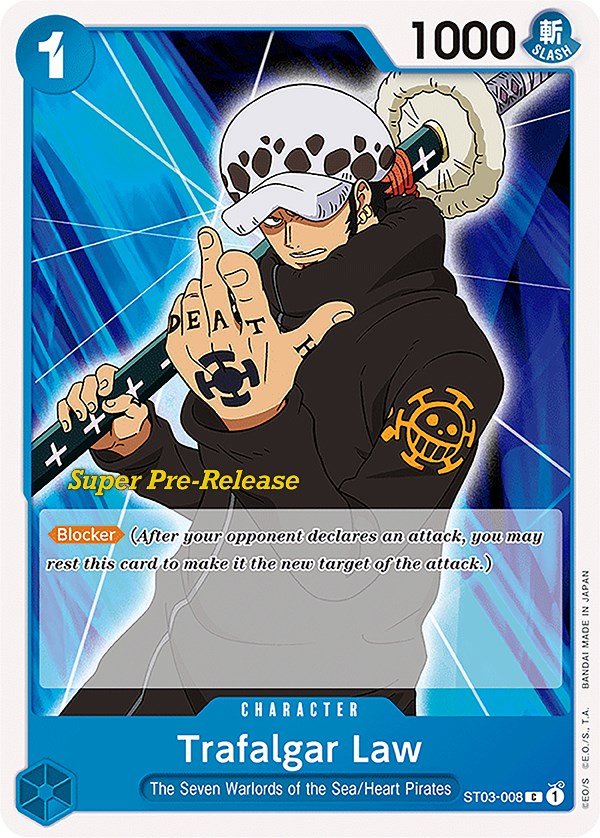 Trafalgar Law [Super Pre-Release Starter Deck: The Seven Warlords of the Sea] | Card Merchant Takapuna