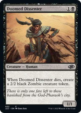 Doomed Dissenter [Jumpstart 2022] | Card Merchant Takapuna