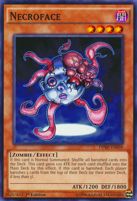 Necroface [DPRP-EN039] Common | Card Merchant Takapuna