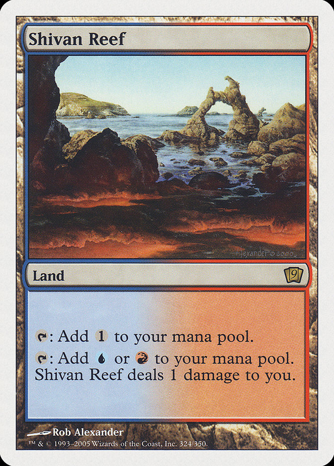 Shivan Reef [Ninth Edition] | Card Merchant Takapuna