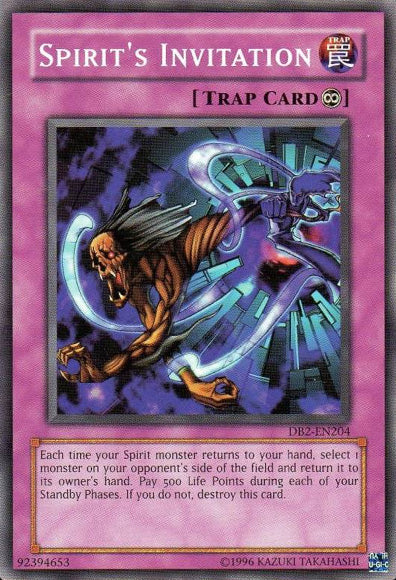Spirit's Invitation [DB2-EN204] Common | Card Merchant Takapuna