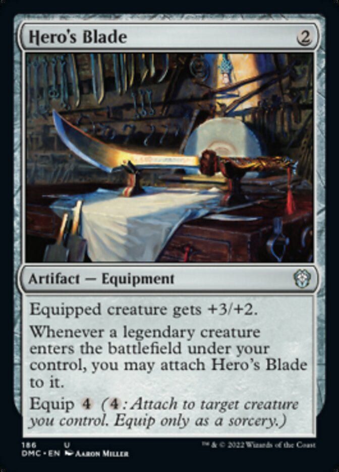 Hero's Blade [Dominaria United Commander] | Card Merchant Takapuna