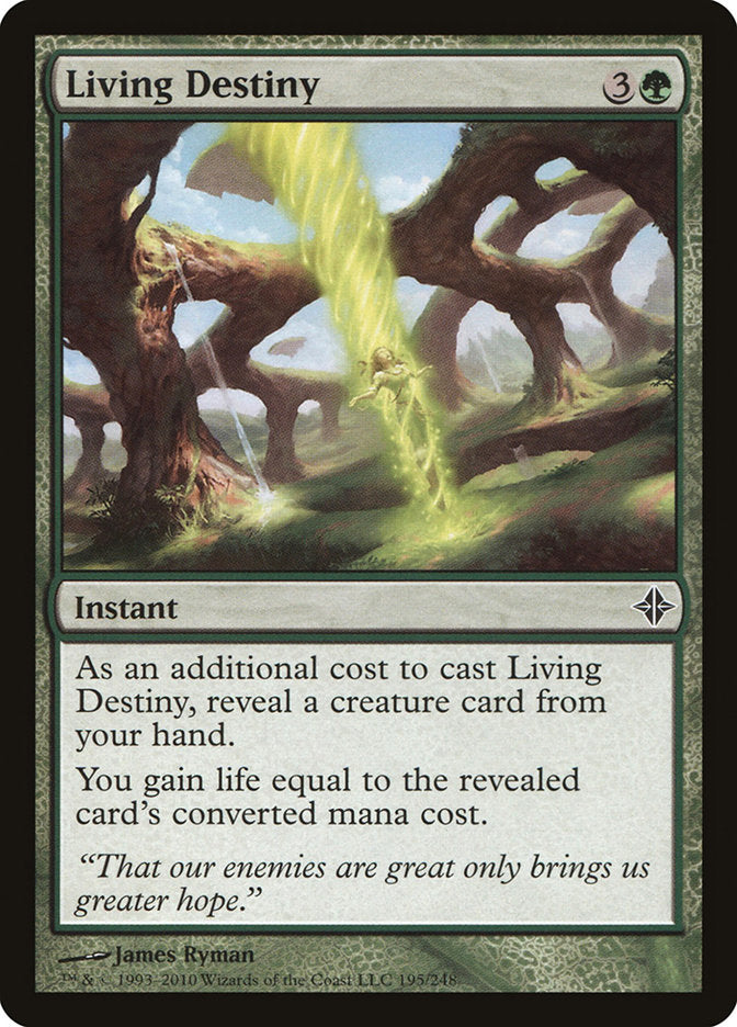 Living Destiny [Rise of the Eldrazi] | Card Merchant Takapuna