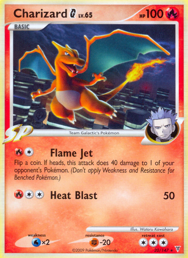 Charizard G (20/147) [Platinum: Supreme Victors] | Card Merchant Takapuna