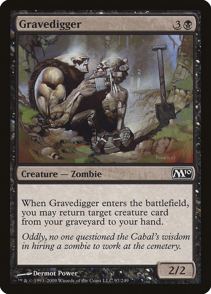 Gravedigger [Magic 2010] | Card Merchant Takapuna