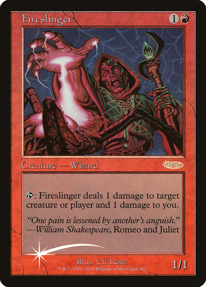 Fireslinger [Friday Night Magic 2002] | Card Merchant Takapuna