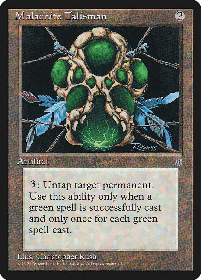 Malachite Talisman [Ice Age] | Card Merchant Takapuna