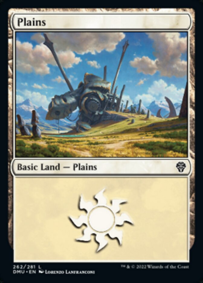 Plains (262) [Dominaria United] | Card Merchant Takapuna