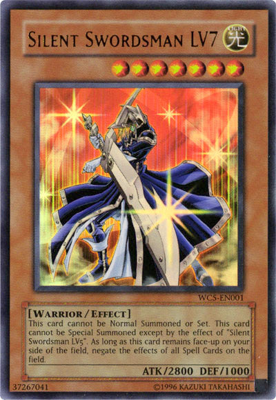 Silent Swordsman LV7 [WC5-EN001] Ultra Rare | Card Merchant Takapuna