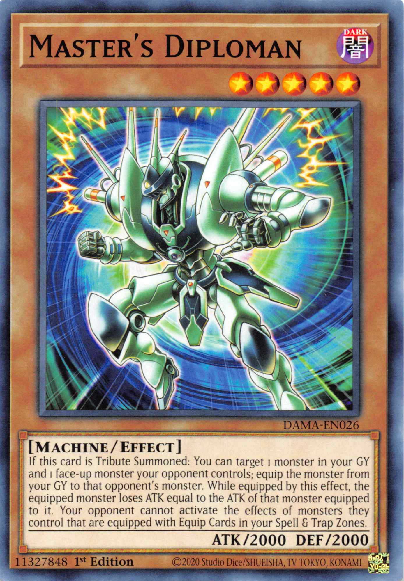 Master's Diploman [DAMA-EN026] Common | Card Merchant Takapuna
