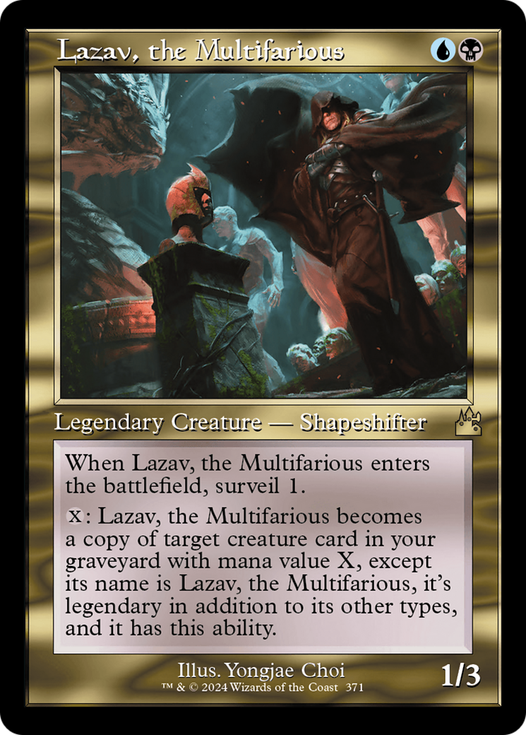 Lazav, the Multifarious (Retro Frame) [Ravnica Remastered] | Card Merchant Takapuna