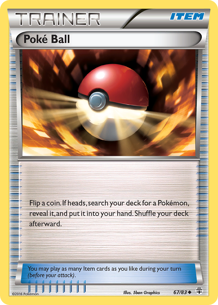 Poke Ball (67/83) [XY: Generations] | Card Merchant Takapuna
