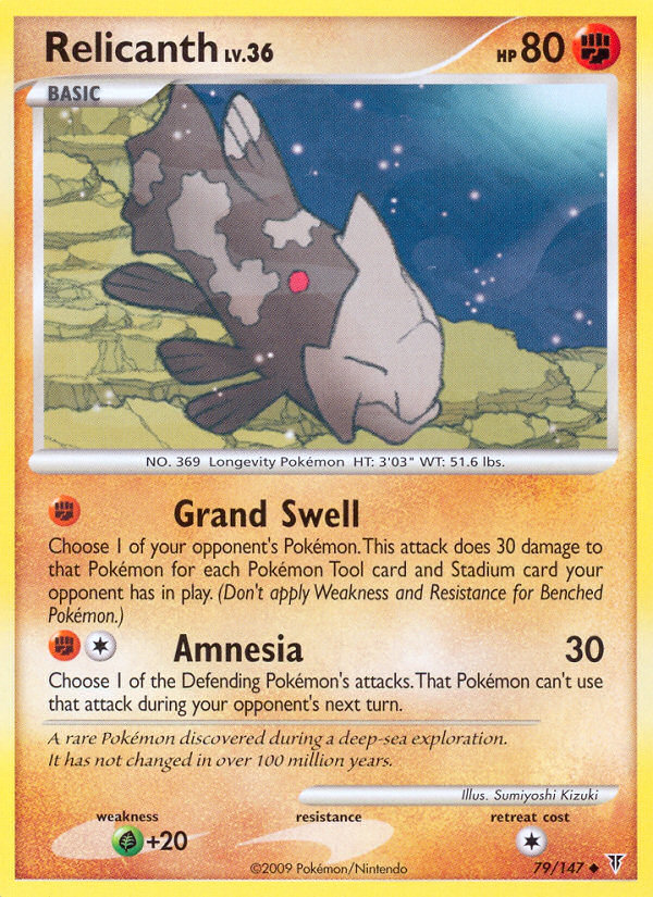 Relicanth (79/147) [Platinum: Supreme Victors] | Card Merchant Takapuna