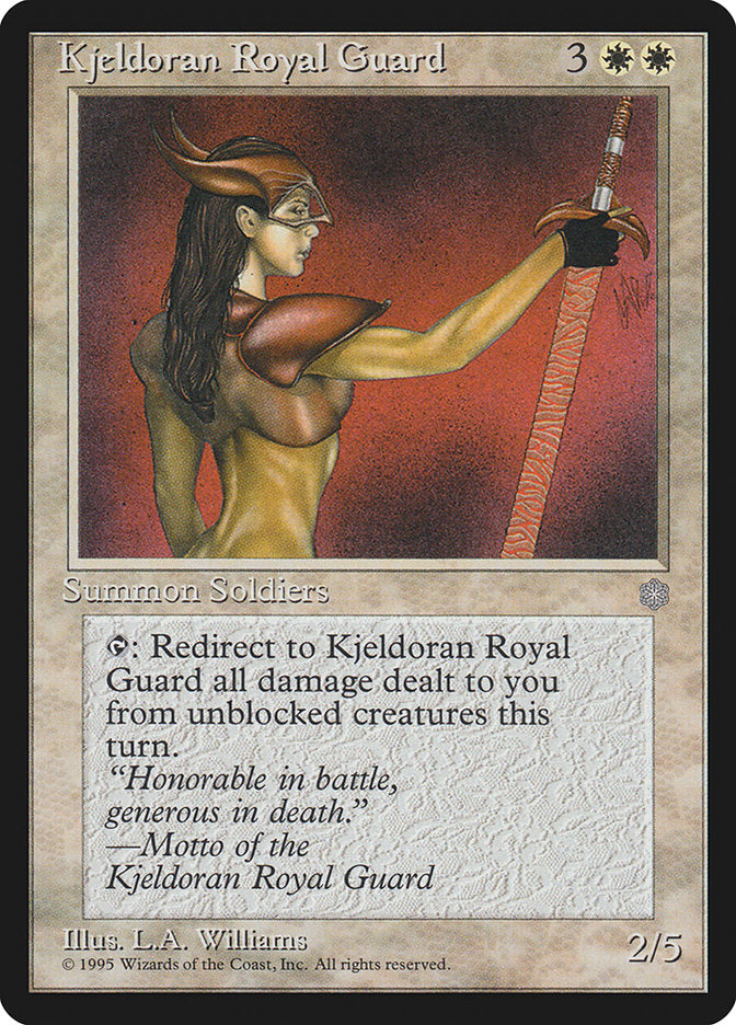 Kjeldoran Royal Guard [Ice Age] | Card Merchant Takapuna