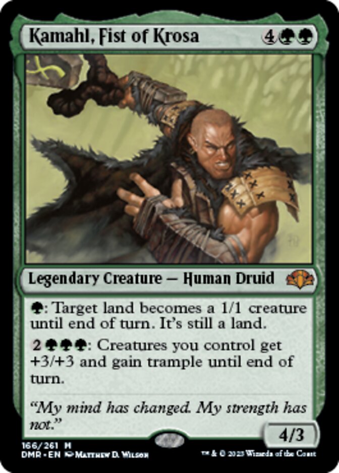 Kamahl, Fist of Krosa [Dominaria Remastered] | Card Merchant Takapuna