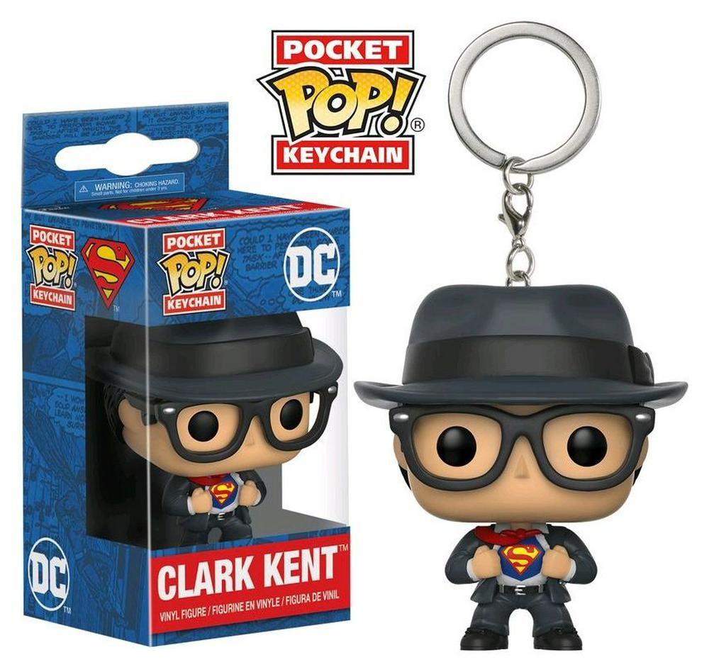 DC Comics- Clark Kent Pop! Keychain | Card Merchant Takapuna