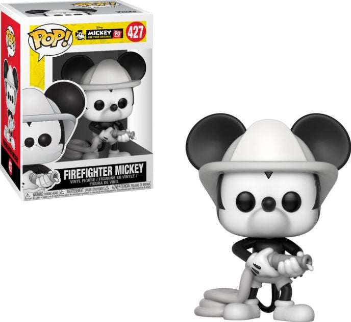 Mickey Mouse - Fire Fighter Mickey Pop! 427 | Card Merchant Takapuna
