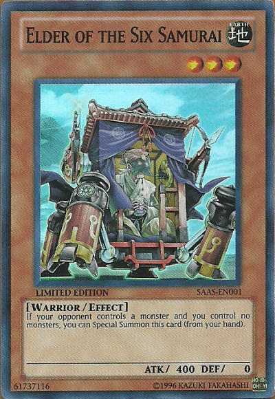 Elder of the Six Samurai [SAAS-EN001] Super Rare | Card Merchant Takapuna