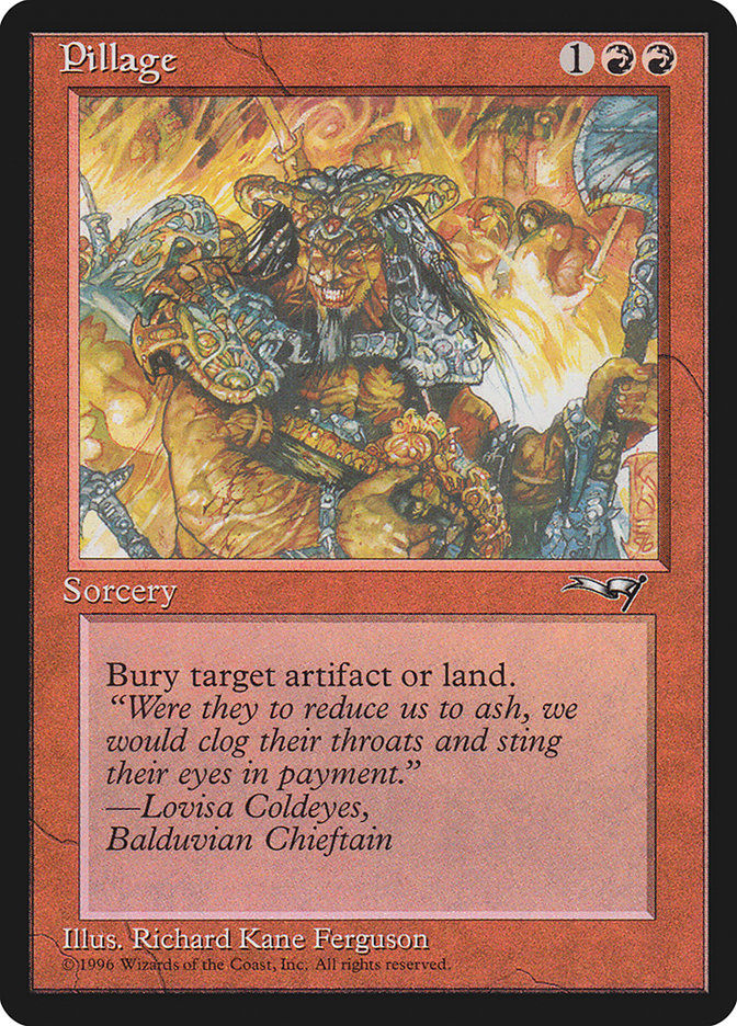 Pillage [Alliances] | Card Merchant Takapuna