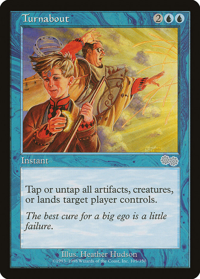 Turnabout [Urza's Saga] | Card Merchant Takapuna