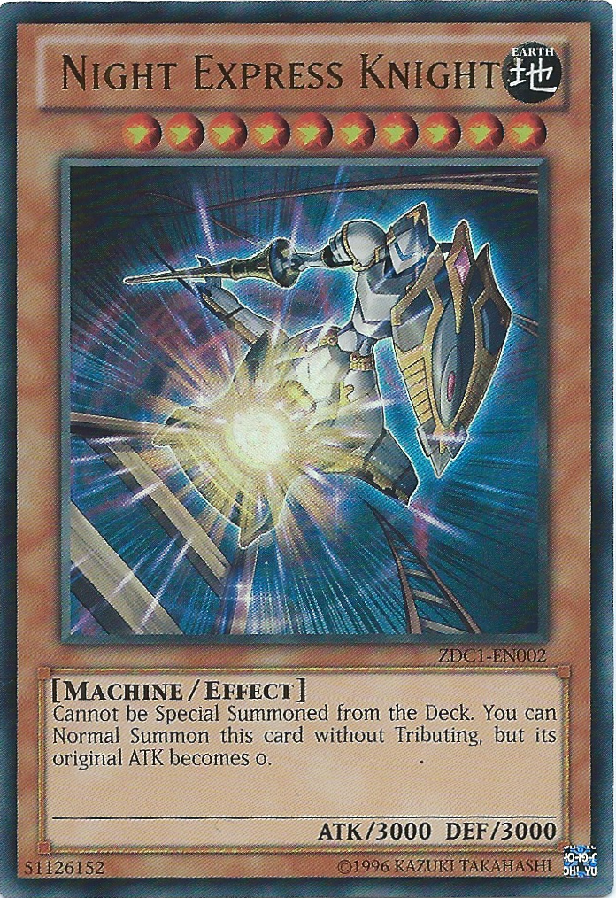 Night Express Knight [ZDC1-EN002] Ultra Rare | Card Merchant Takapuna