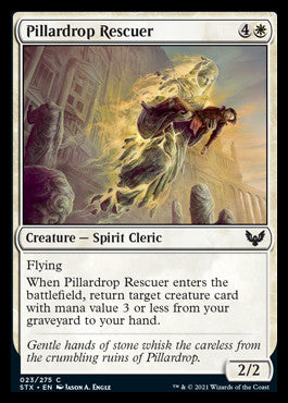 Pillardrop Rescuer [Strixhaven: School of Mages] | Card Merchant Takapuna