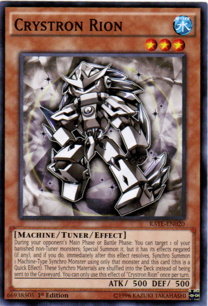 Crystron Rion [RATE-EN020] Common | Card Merchant Takapuna