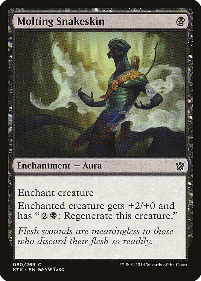 Molting Snakeskin [Khans of Tarkir] | Card Merchant Takapuna